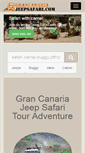 Mobile Screenshot of grancanariajeepsafari.com